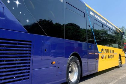 Kinchbus Alexander Dennis Enviro200 with Michelin X InCity EV Z tyres
