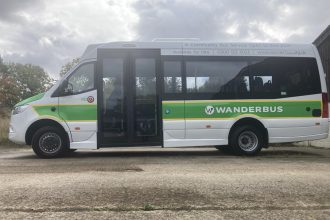 EVM Cityline minibus for Whitbread Wanderbus