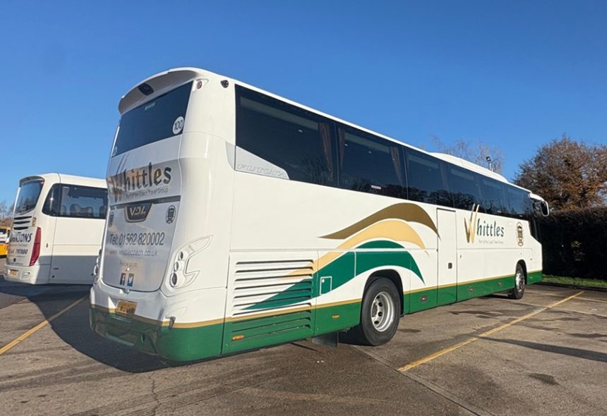 Whittles Coaches completes first vehicle in centenary livery