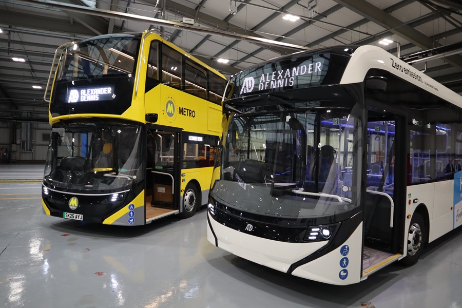 Alexander Dennis Enviro400EV and Enviro200EV electric buses
