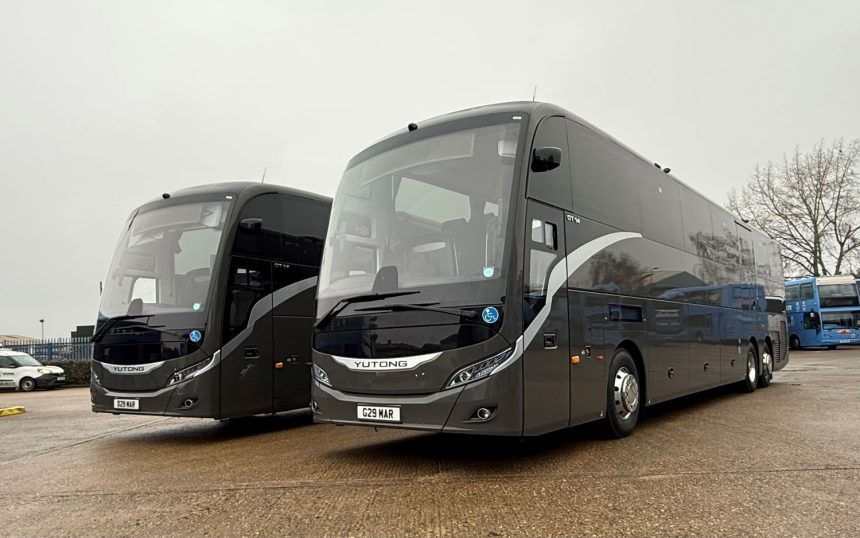 Marshalls Coaches welcomes two new Yutong GT14 coaches