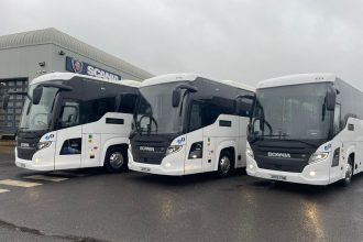 JH Coaches takes delivery of three Scania Touring coaches
