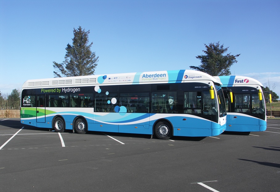 Aberdeen hydrogen bus project ends with focus on battery-electric