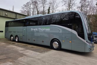 Yutong GT14 for Brent Thomas Coaches of Tonypandy