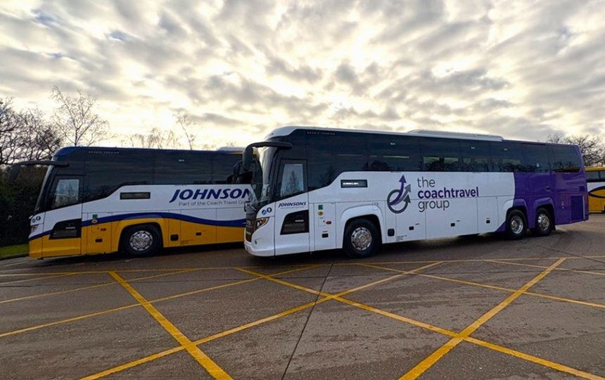 The Coach Travel Group debuts corporate livery for selected vehicles