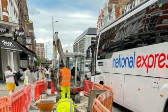 Who fronts a coach or bus operation to the local authority