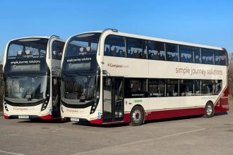 Alexander Dennis Enviro400 pair for Compass Travel