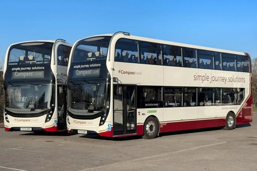 Alexander Dennis Enviro400 pair for Compass Travel