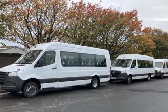 Forveda Mobility minibus delivery to East Lothian Council