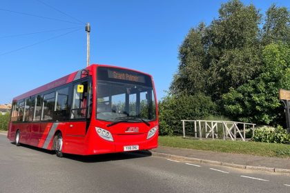 Grant Palmer to commence route 41 between Bedford and Northampton