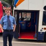 Stagecoach South West bus driver Rhys Stirling