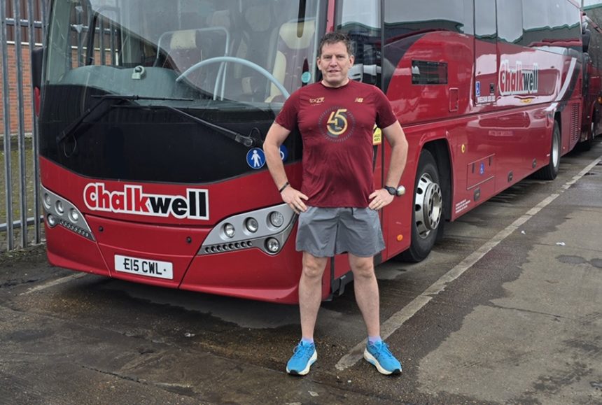 Roland Eglinton raising money for scouts in 1 March half marathon