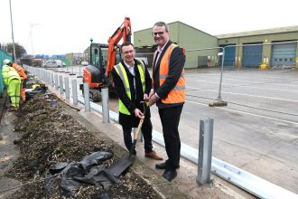 Stagecoach begins depot work in Hull ahead of battery electric buses arriving