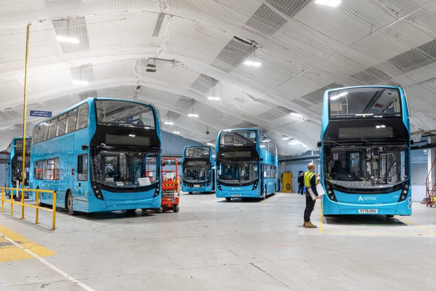 Arriva confirms order of a further 164 buses from Alexander Dennis