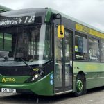 Green Line brand used by Arriva to mark 724 diamond anniversary