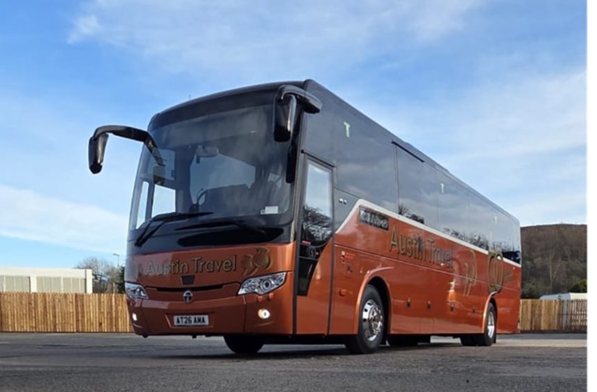 Austin Coach Travel of the Scottish Borders has added another Temsa HD13 to its fleet, supplied by Temsa Sales UK