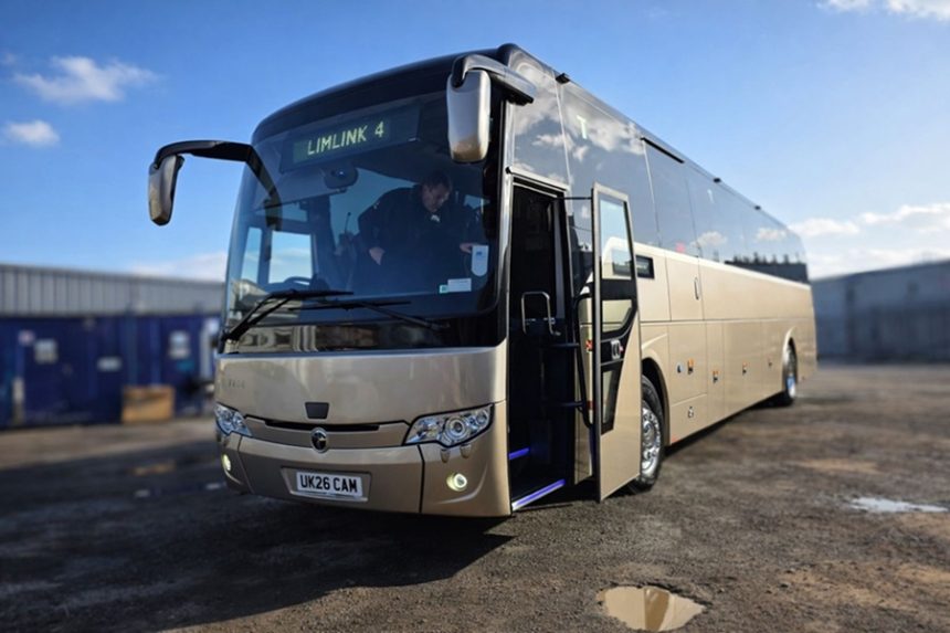 Cawthorne's Travel celebrates with Temsa HD13 special edition