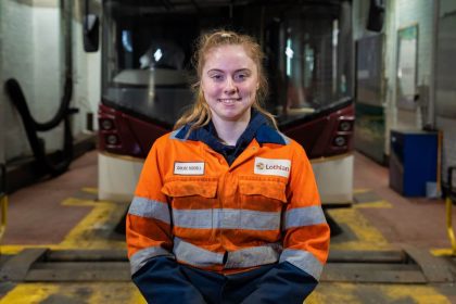Chloe Riddell Lothian technician