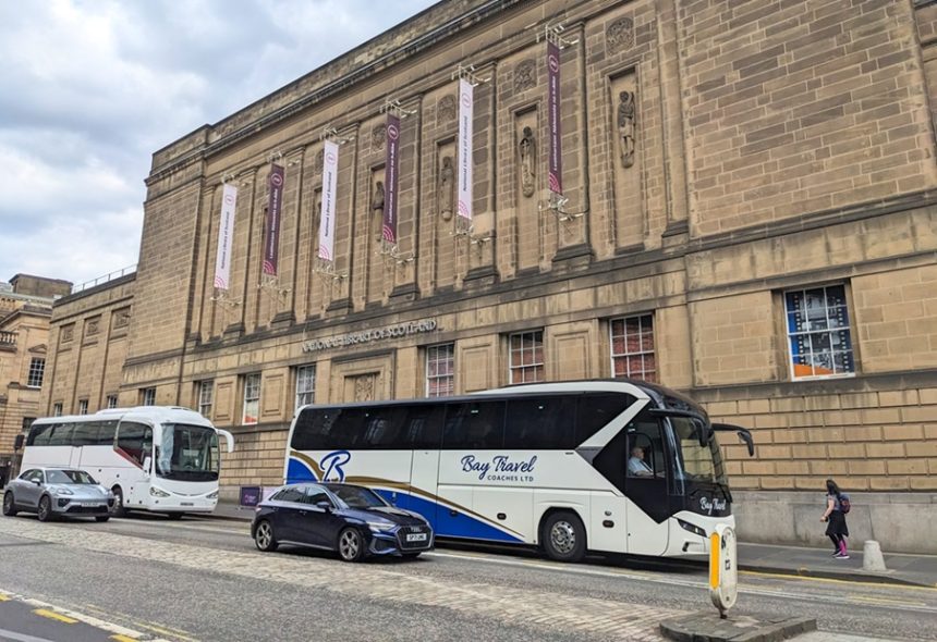 Edinburgh Coach Plan delivery to get £100,000 Visitor Levy funding