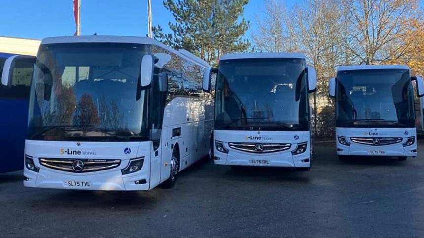 New Tourismo trio arrive with Blackburn operator S-Line Travel