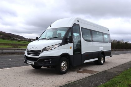 David Fishwick Iveco Daily minicoach put to the test