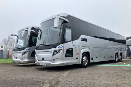 Turners Coachways adds two new Scania Touring coaches to fleet