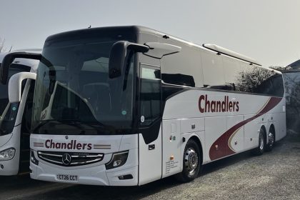 Chandlers Coach Travel adds a Mercedes-Benz Tourismo M/3