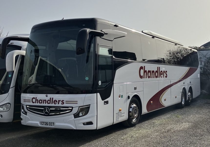 Chandlers Coach Travel adds a Mercedes-Benz Tourismo M/3