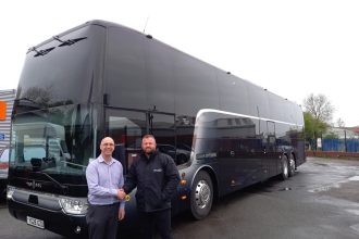 Coach Options adds a second Van Hool TDX21 Altano interdeck