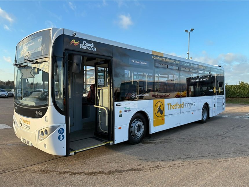 Coaches Services adds its first 10.8m Volvo B8RLE MCV Evoras