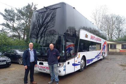 Don's of Dunmow welcomes a Van Hool TDX27 Astromega arrival