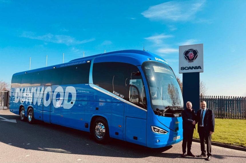 Dunwood Travel adds a further Scania Irizar i6s Efficient