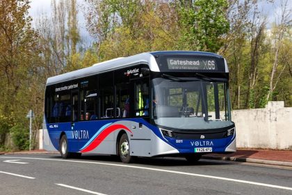 Next-gen Enviro200EV makes passenger debut with Go North East