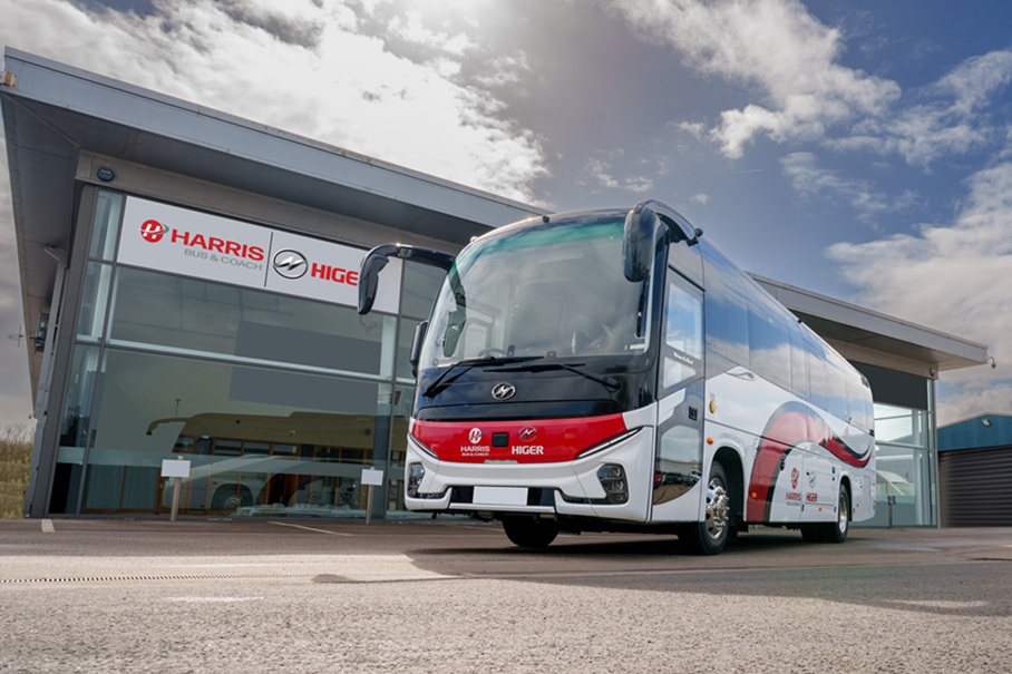 Higer range and dealer network expansion underway, says Harris