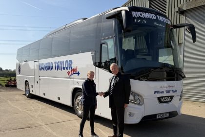 Final VDL Futura FHD2 for UK market is for Richard Taylor Travel