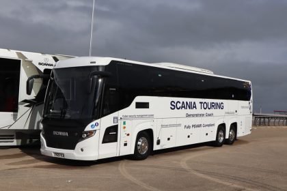 Scania debuts PSVAIR compliance package for coach products