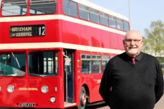 Stagecoach marks 50-year career of retiring Commercial Manager Graham bailey 2 (1)
