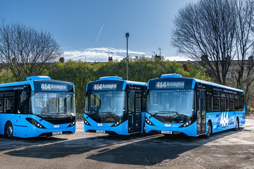 The Blackburn Bus Company renews 464 with Enviro200 delivery