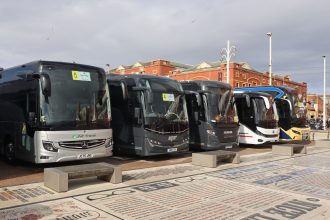 2026 UK Coach Rally first day gallery from Blackpool