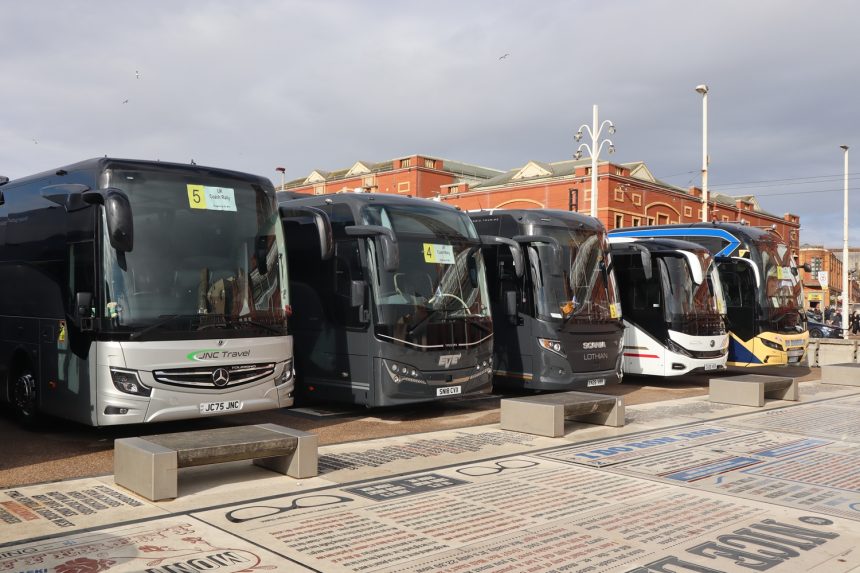 2026 UK Coach Rally first day gallery from Blackpool