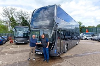 Enviro400 is first double-deck fleet member for Whites Coaches