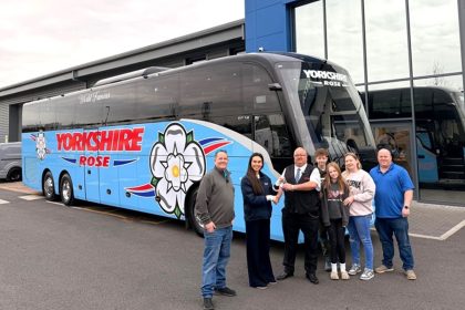 Yorkshire Rose Holidays takes delivery of its first Yutong GT14