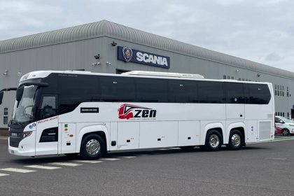 Zen Travels Scania Touring is a third new coach for the operator
