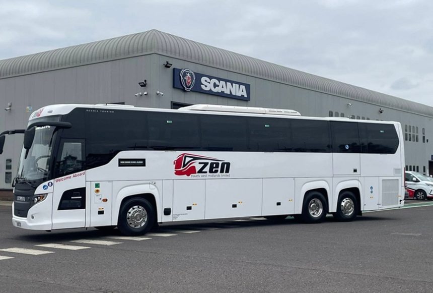 Zen Travels Scania Touring is a third new coach for the operator