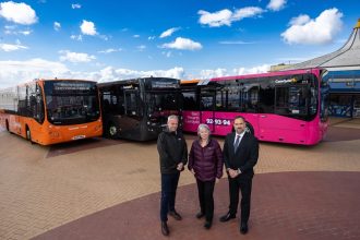 Cardiff Bus introduces 20 Volvo B8RLE MCV Evora single-decks