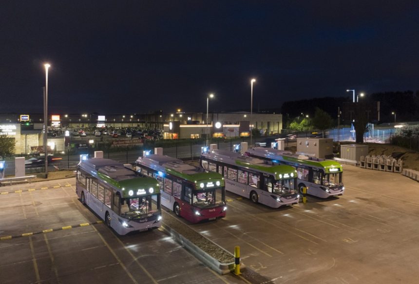 First Bus trial will boost renewable power in electric bus charging