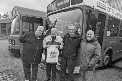 'Mr Leyland National' Ken Hargreaves honoured by Leyland Society