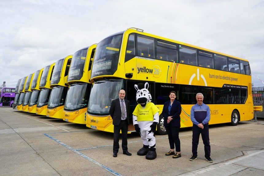 Eight additional Enviro400EV electrics arrive with Reading Buses