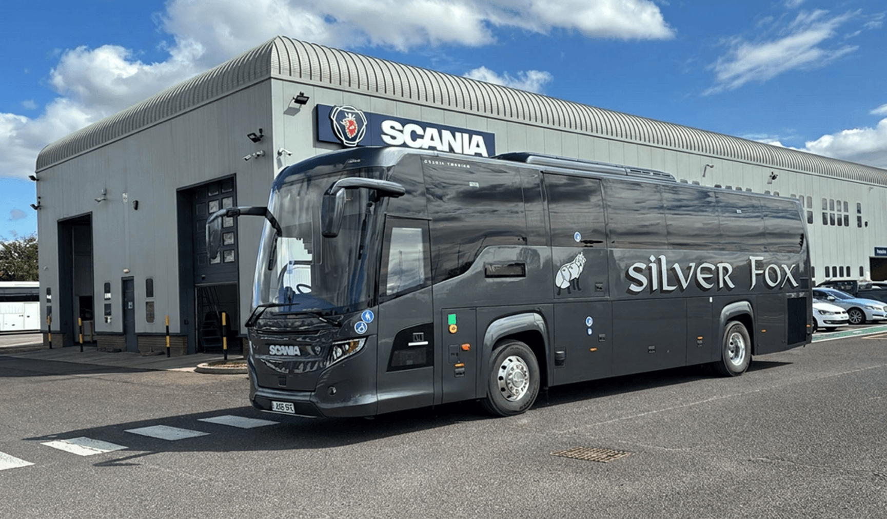 Silver Fox Coaches welcomes Scania Touring to fleet