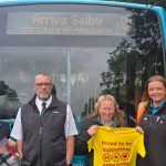 Arriva bus depot colleagues set for Yorkshire Air Ambulance charity walk